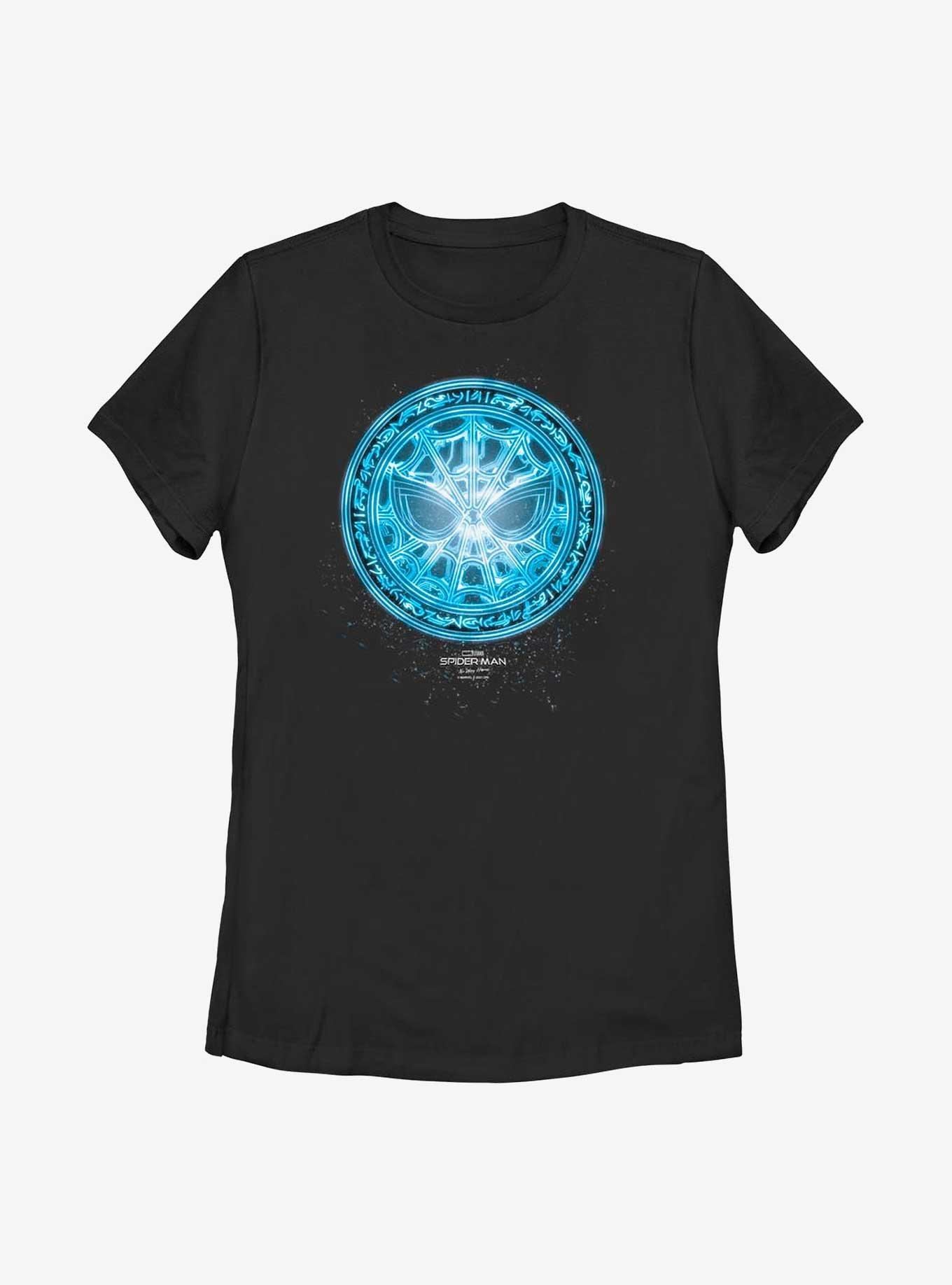 Marvel Spider-Man: No Way Home Blue Spidey Rune Womens T-Shirt, , hi-res
