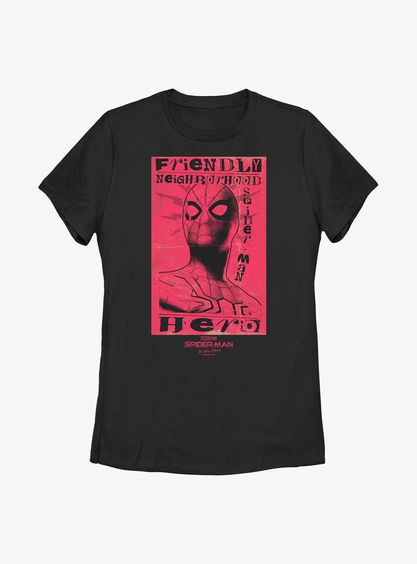 Marvel Spider-Man: No Way Home Friendly Hero Womens T-Shirt, , hi-res