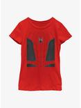 Marvel Spider-Man: No Way Home I Am Spider-Man Youth Girls T-Shirt, RED, hi-res