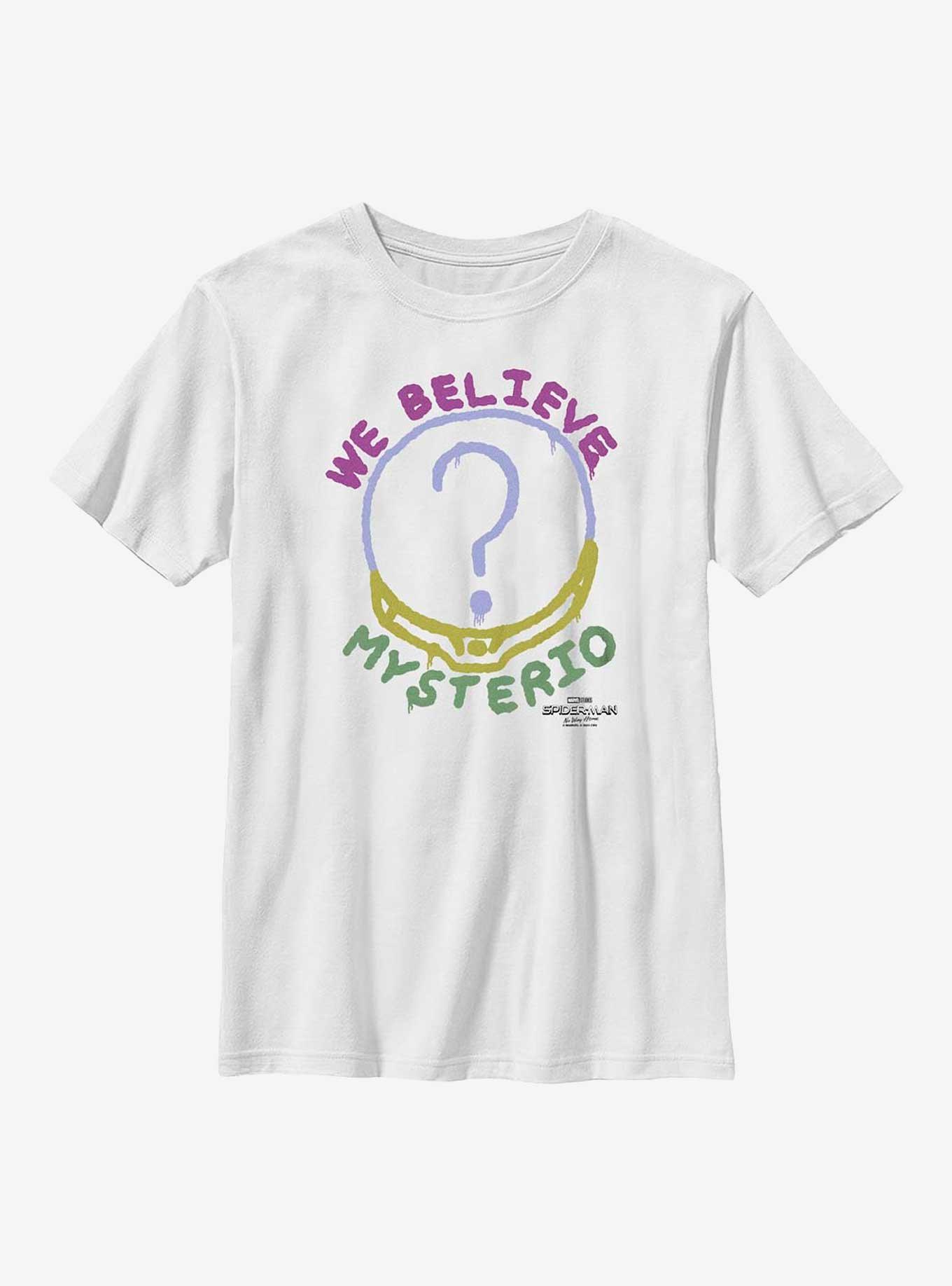 Marvel Spider-Man: No Way Home Believe Mysterio Youth T-Shirt, , hi-res