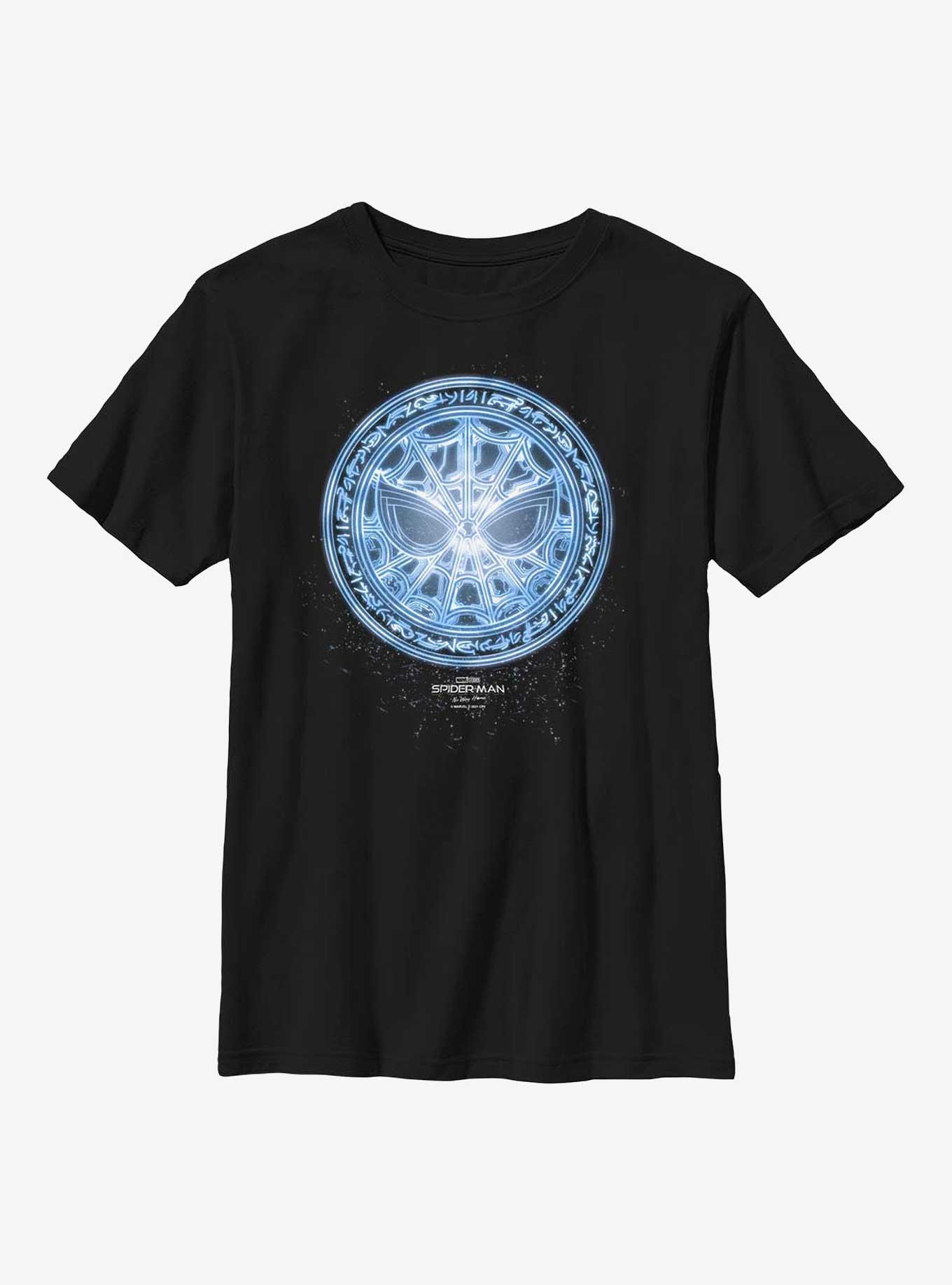 Marvel Spider-Man: No Way Home Blue Spidey Rune Youth T-Shirt, , hi-res