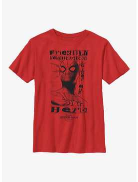 Marvel Spider-Man: No Way Home Friendly Hero Youth T-Shirt, , hi-res