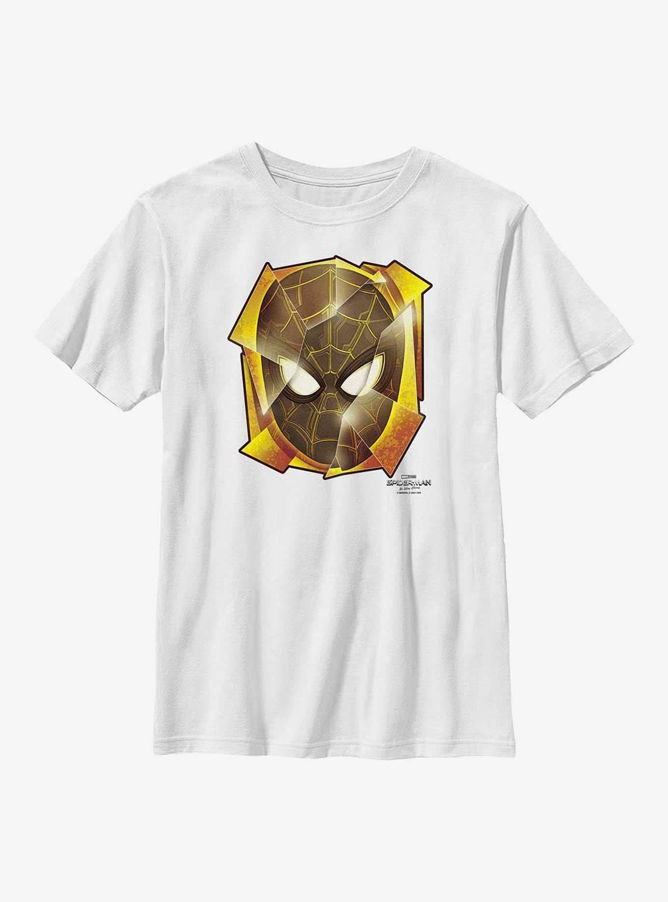 Marvel Spider-Man: No Way Home Mask Pieces Youth T-Shirt, , hi-res