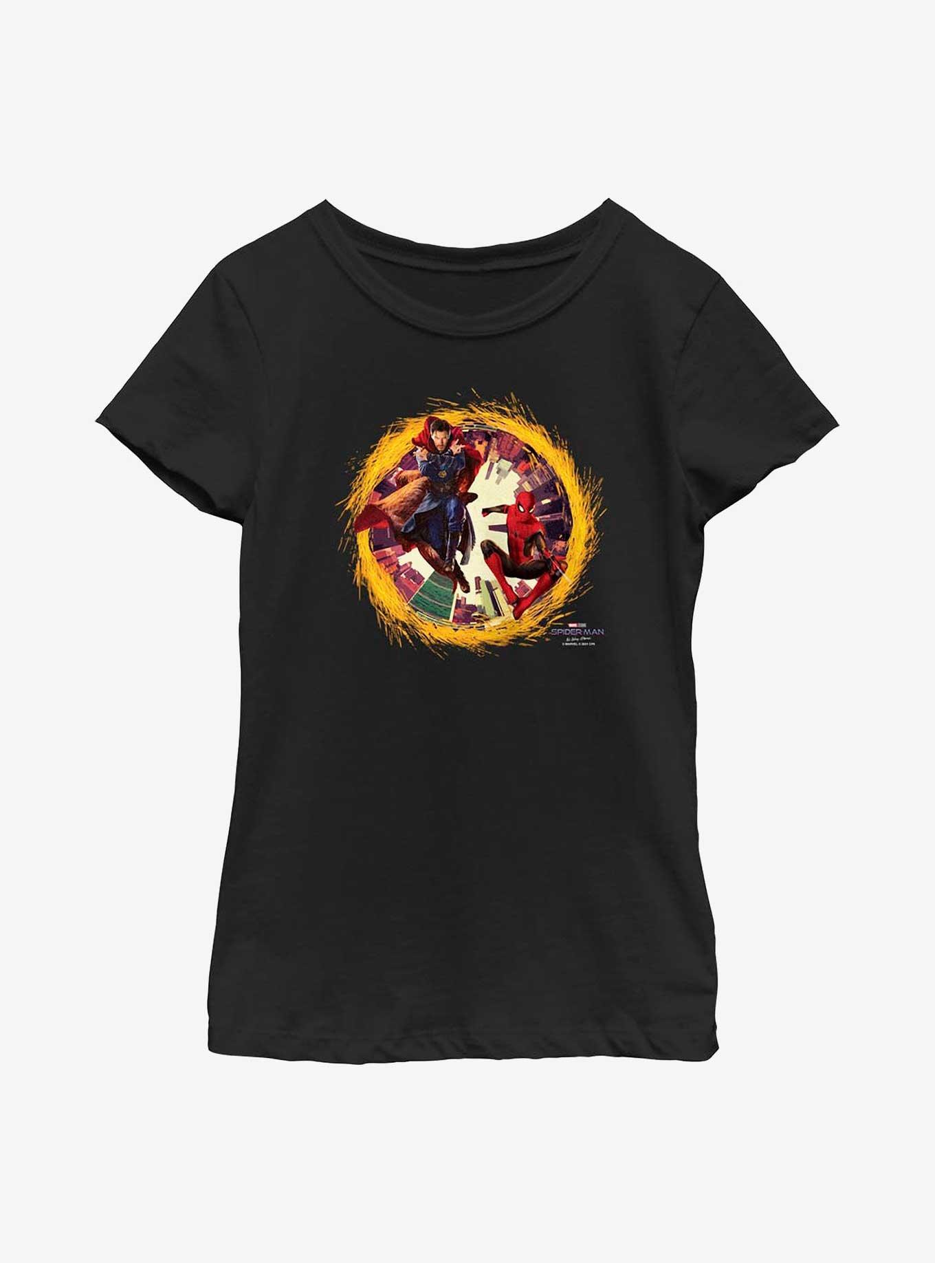 Marvel Spider-Man: No Way Home Spidey Strange Portal Youth Girls T-Shirt, , hi-res