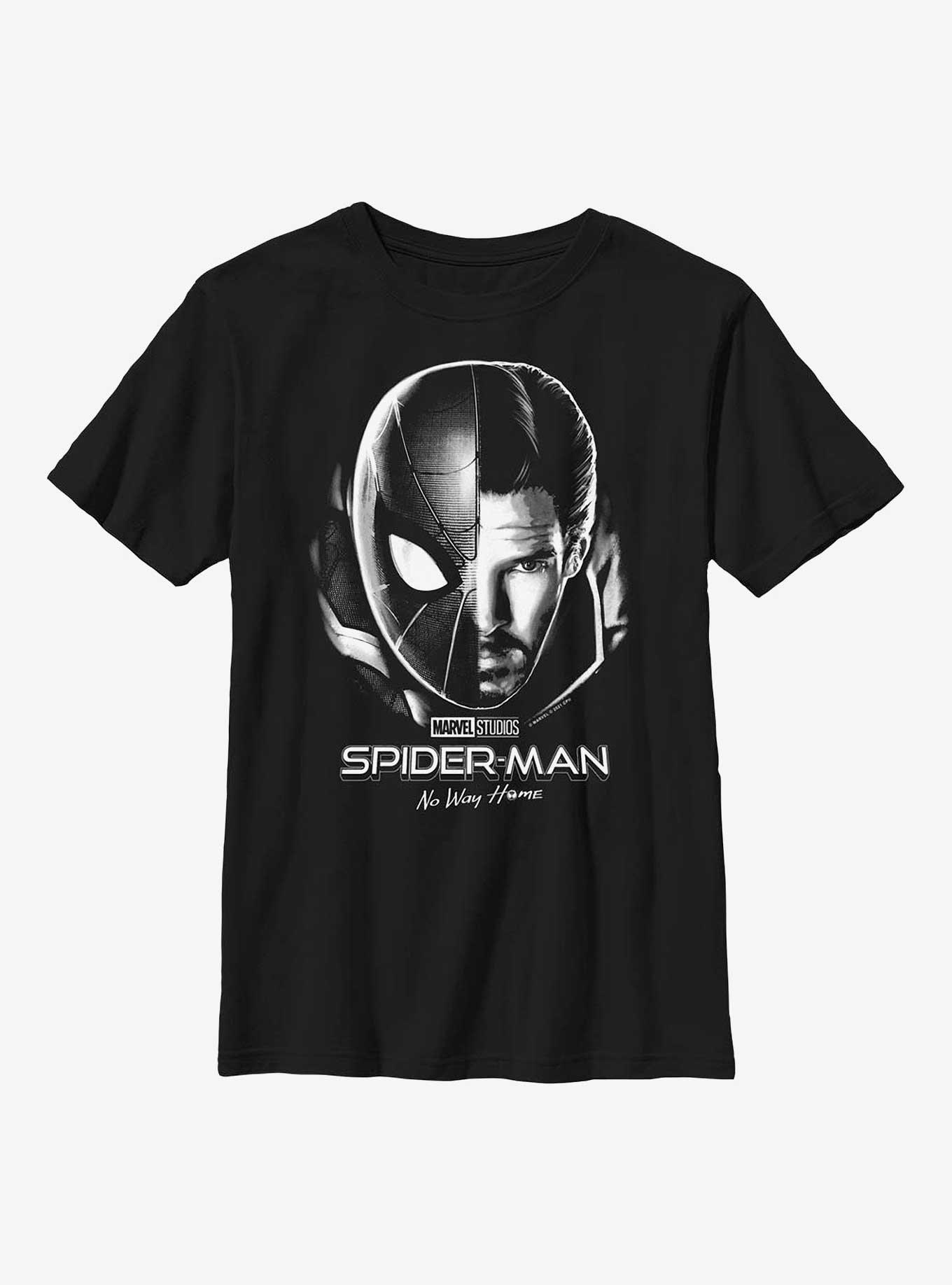 Marvel Spider-Man: No Way Home Magical Combination Youth T-Shirt, BLACK, hi-res