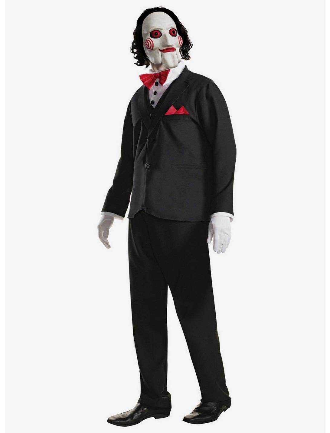 Saw Billy the Puppet Costume, BLACK, hi-res