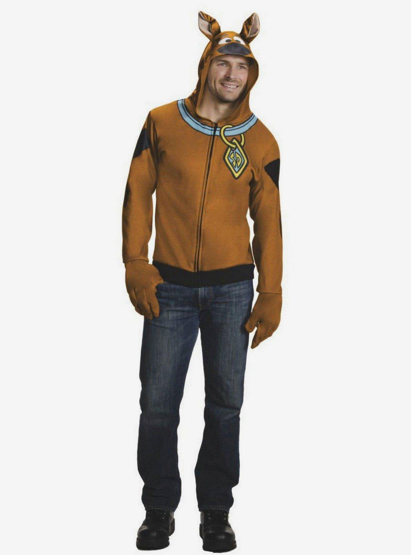 Scooby Doo Hoodie Costume, BROWN, hi-res