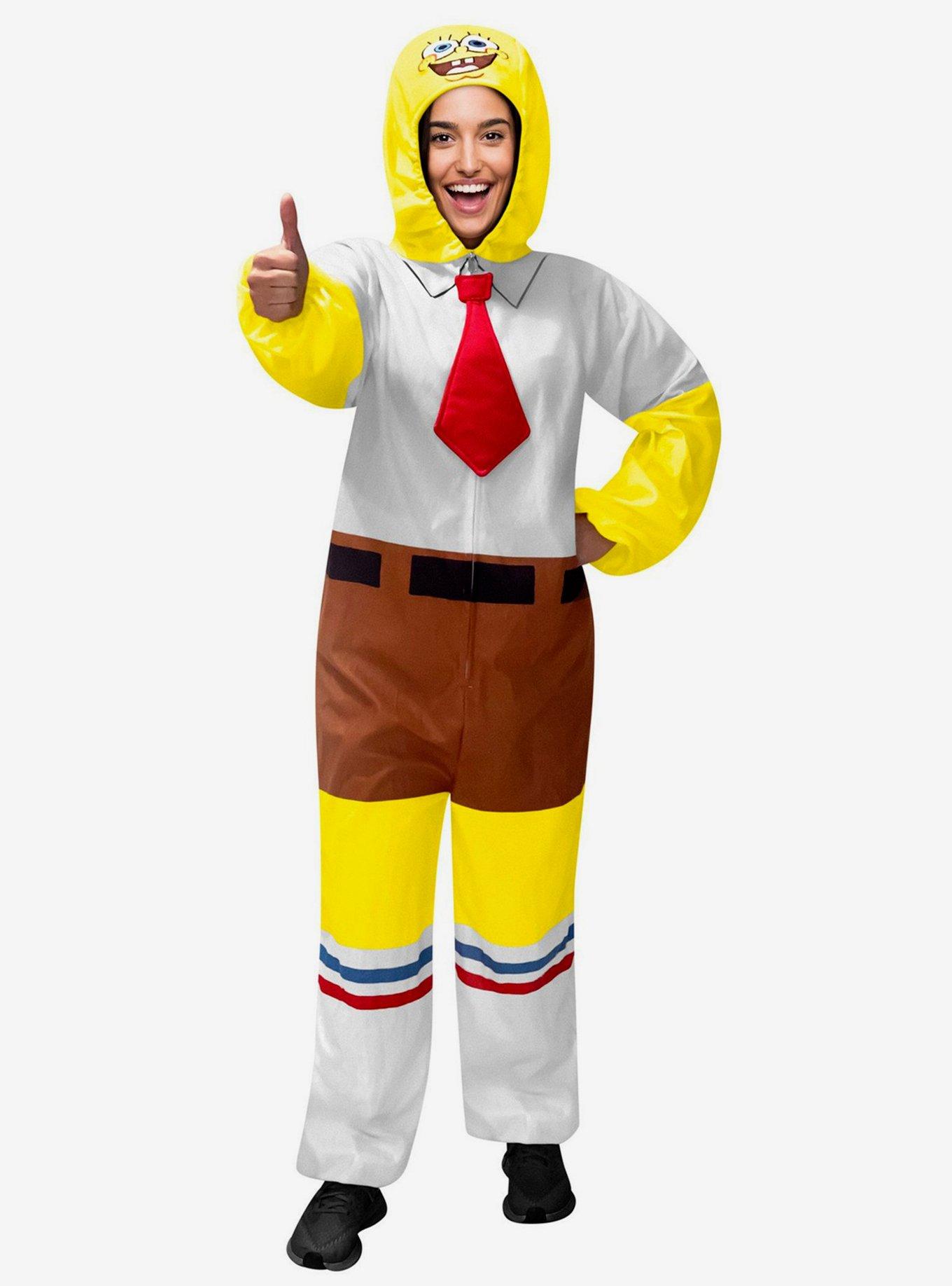 SpongeBob Squarepants Comfy Costume, YELLOW, hi-res