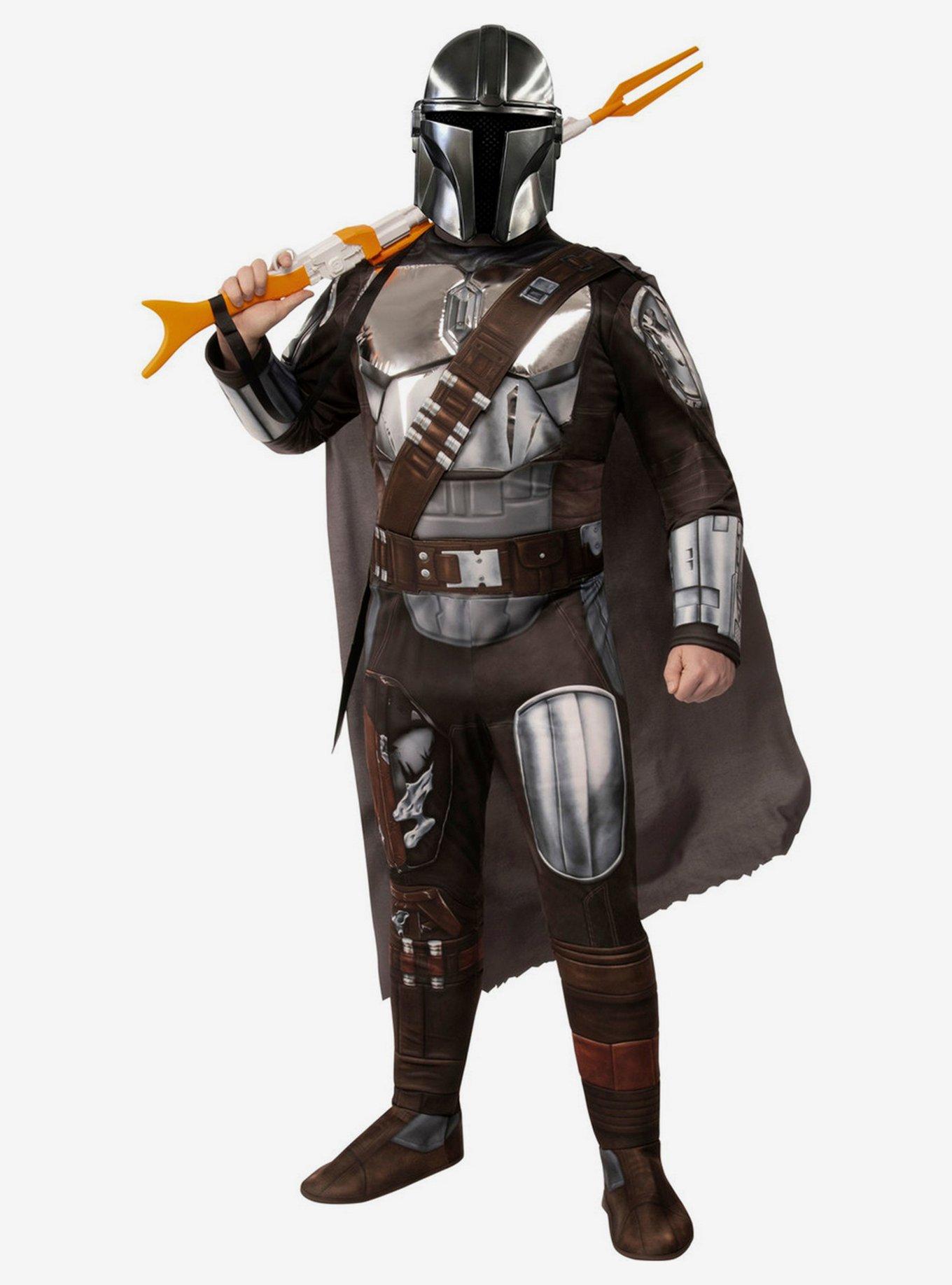 Star Wars The Mandalorian Beskar Armor Costume, BLACK, hi-res