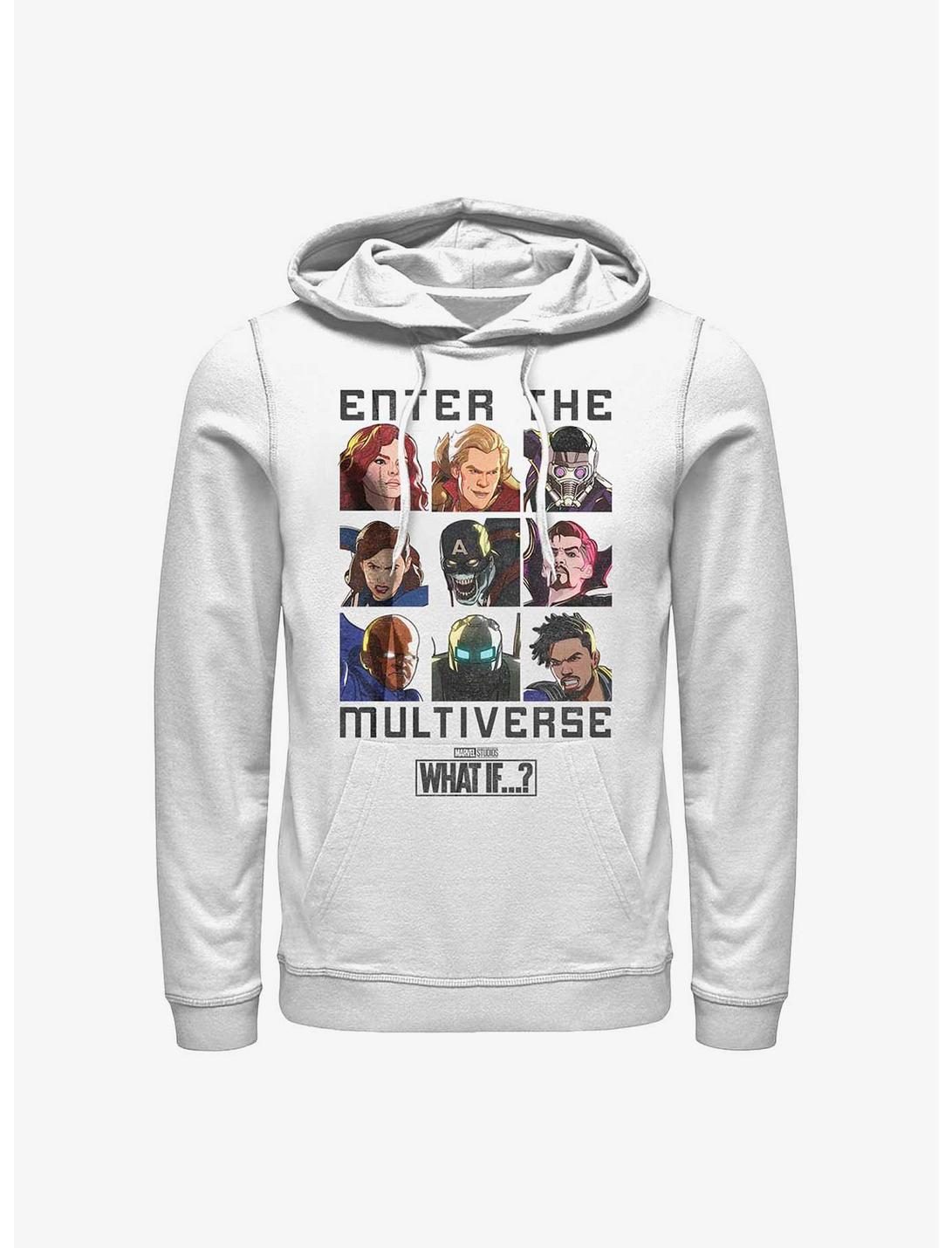 Marvel What If...? Enter The Multiverse Hoodie, WHITE, hi-res