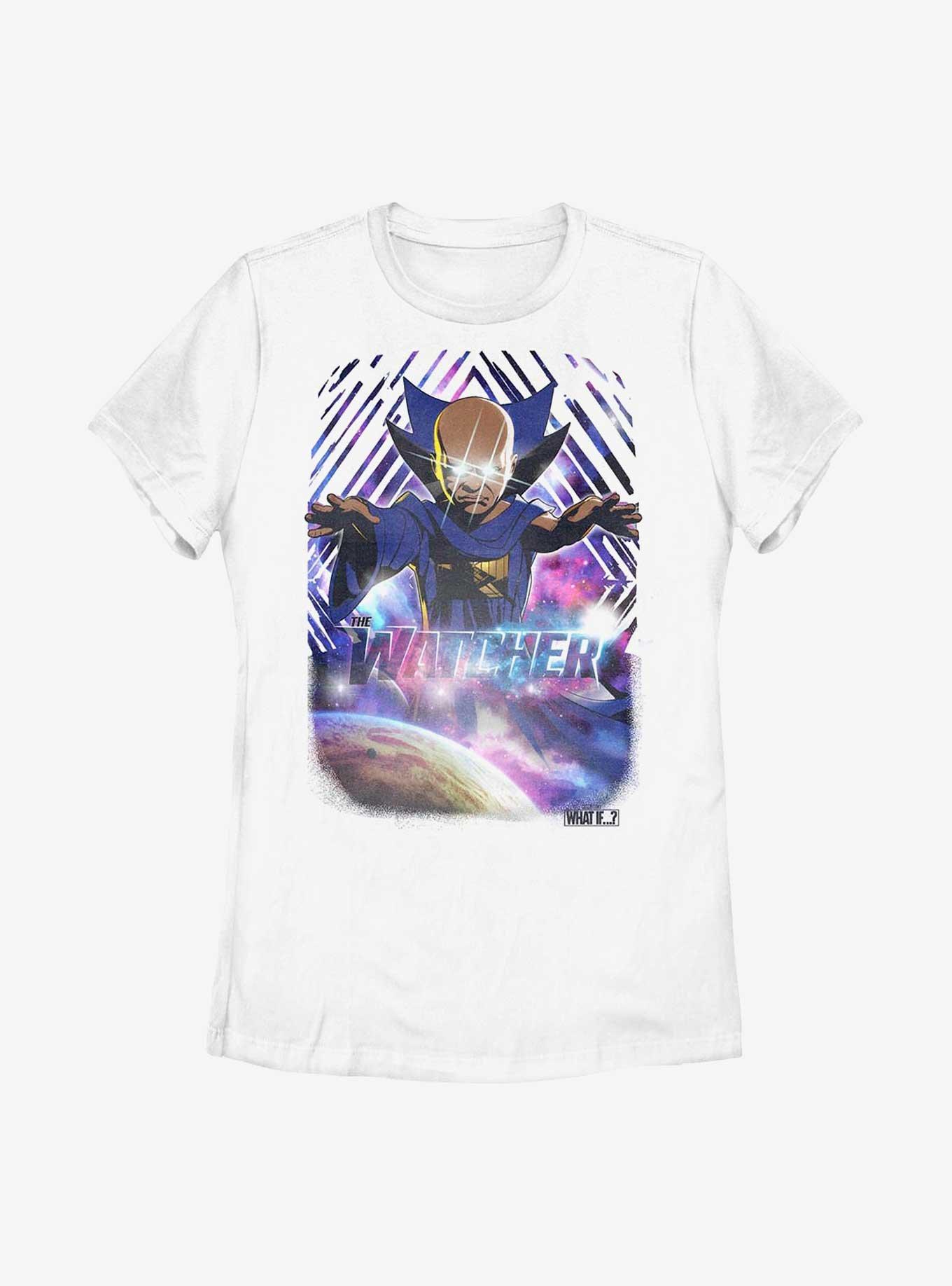 Marvel What If...? Watcher Never Sleeps Womens T-Shirt, WHITE, hi-res