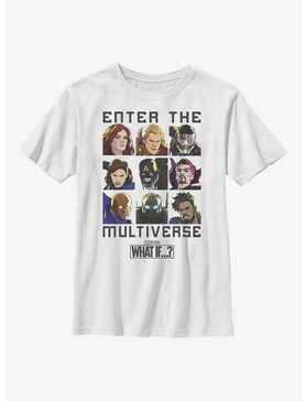 Marvel What If...? Enter The Multiverse Youth T-Shirt, , hi-res
