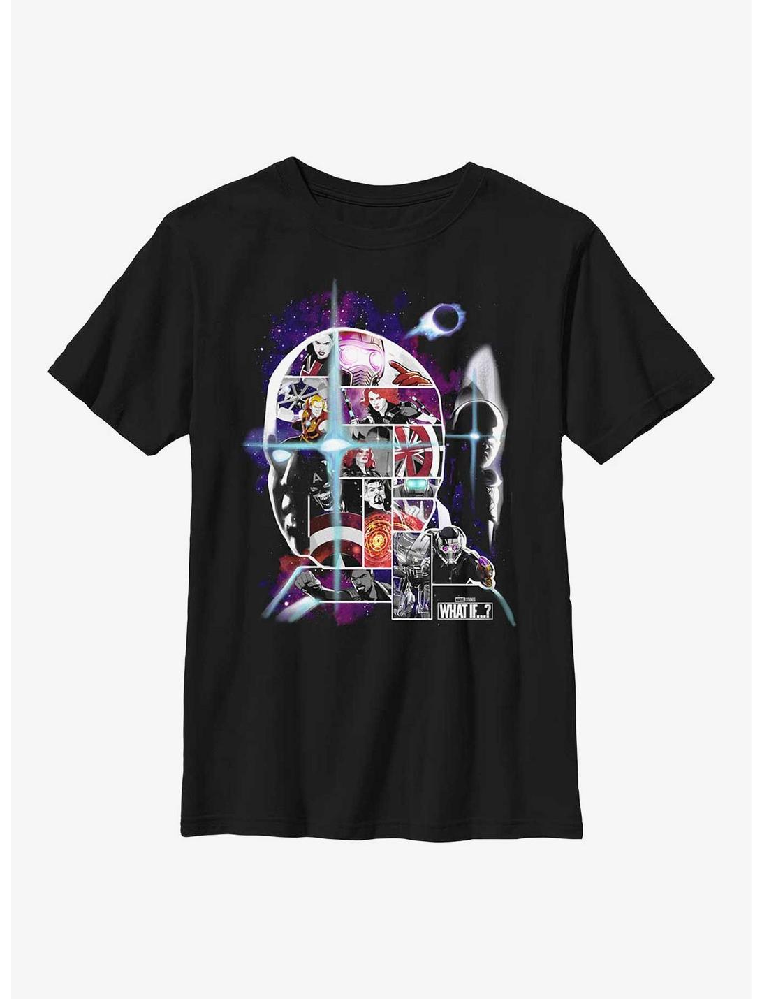 Marvel What If...? Watch Face Youth T-Shirt, BLACK, hi-res