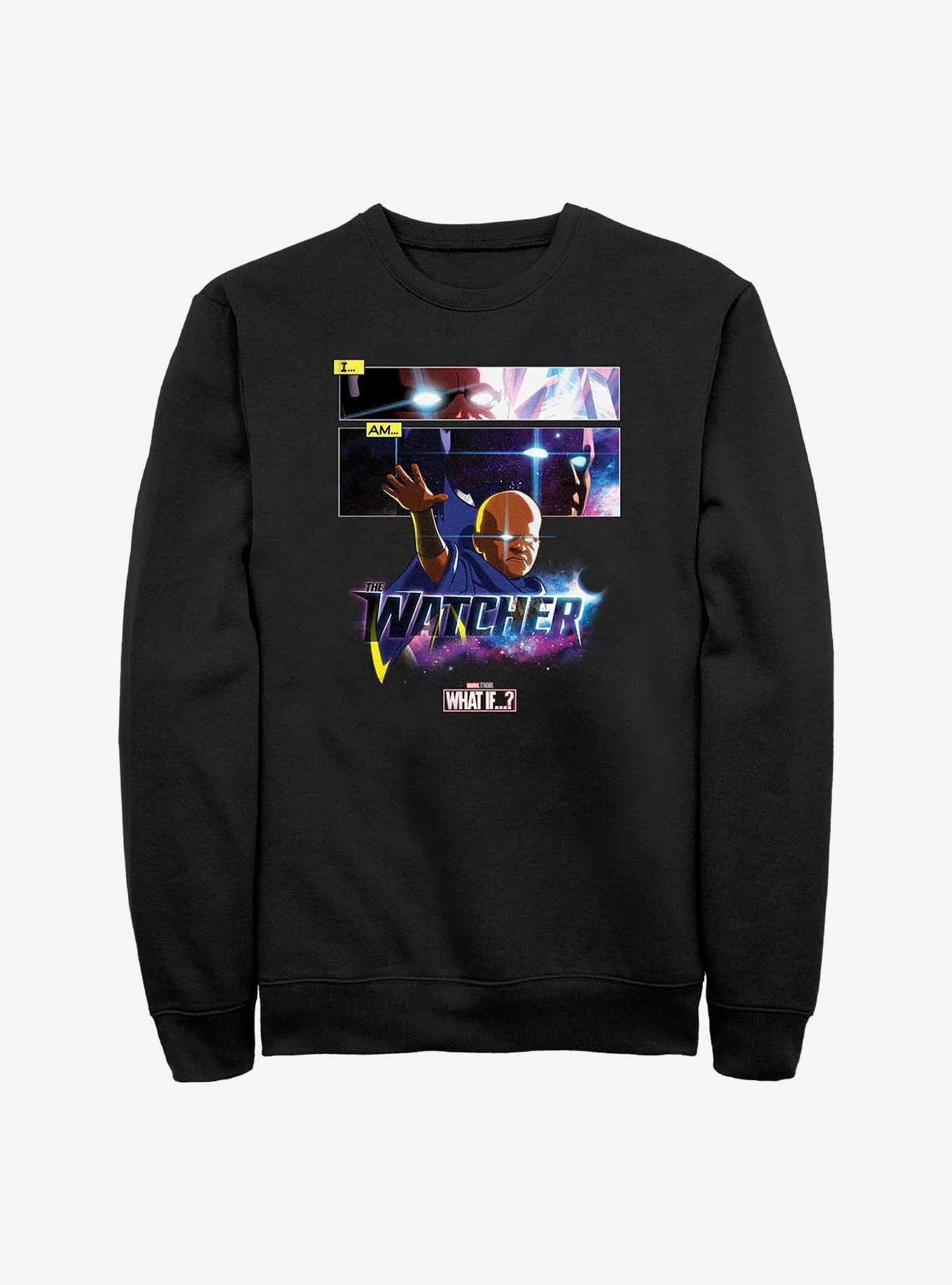 Marvel What If...? I Am The Watcher Panels Sweatshirt, , hi-res