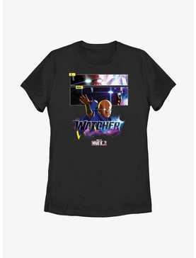 Marvel What If...? I Am The Watcher Panels Womens T-Shirt, , hi-res