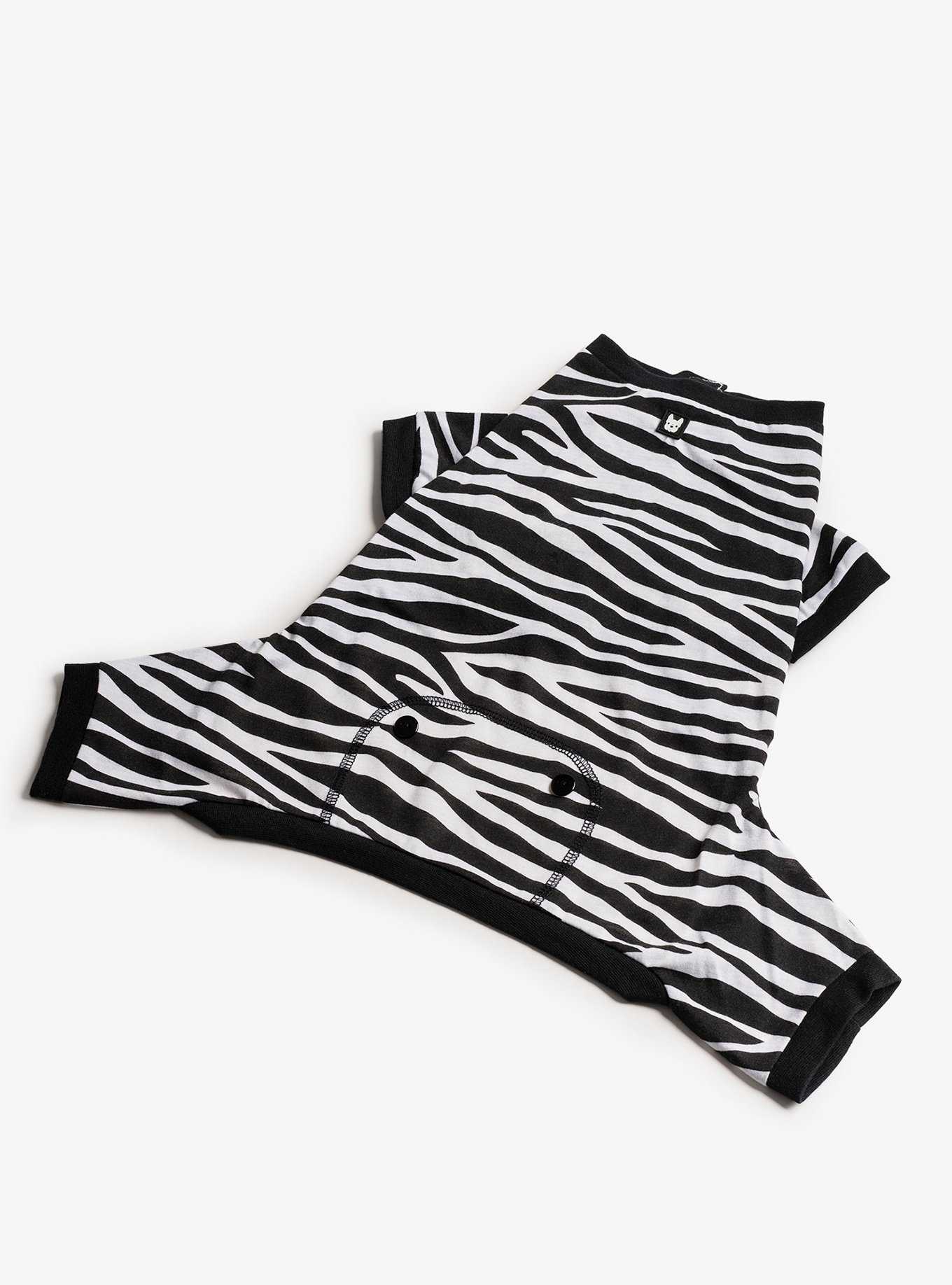 Basic Dog Pajama Zebra, , hi-res
