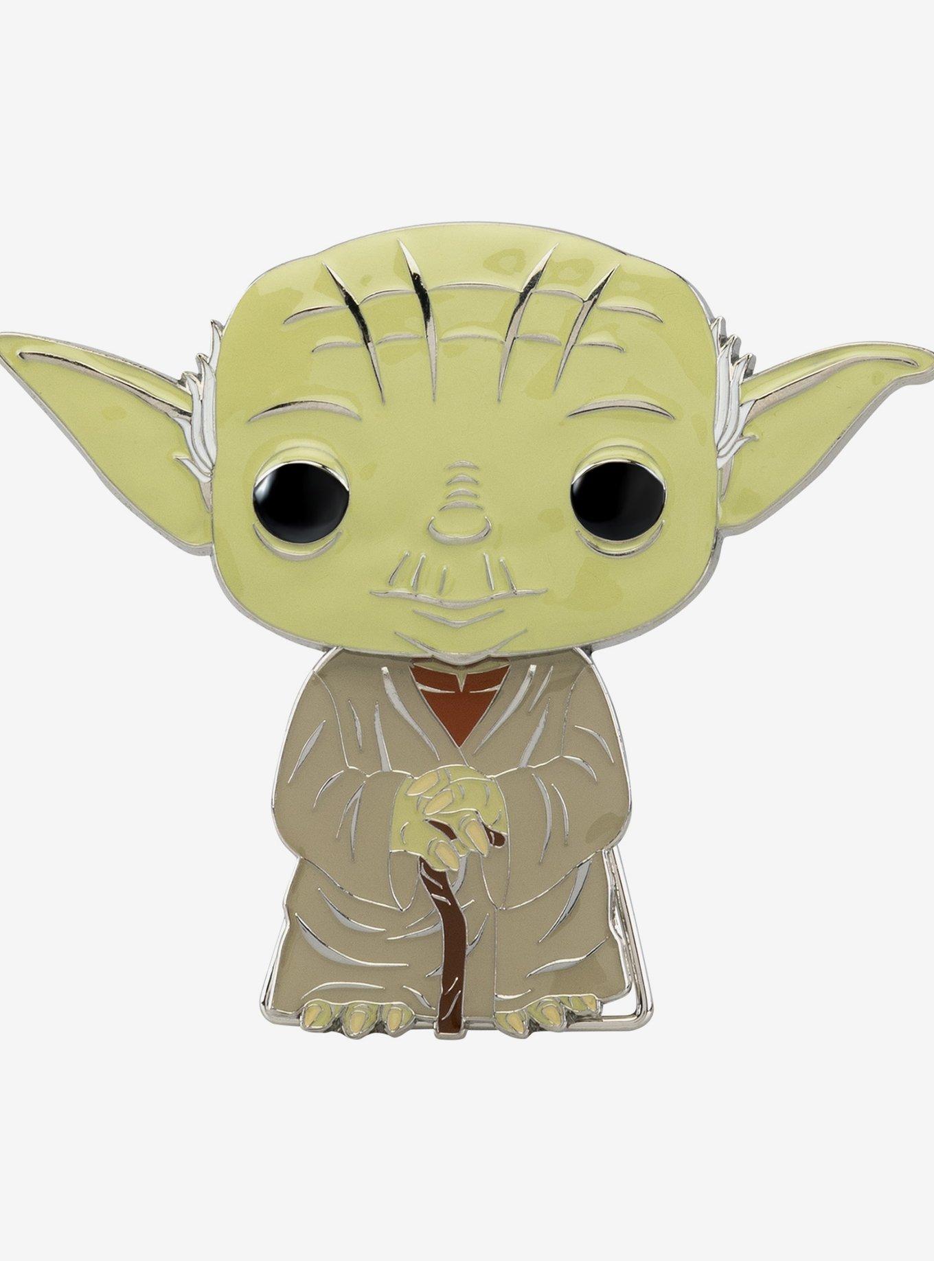 Funko Pop! Pin Star Wars Yoda Large Enamel Pin, , hi-res