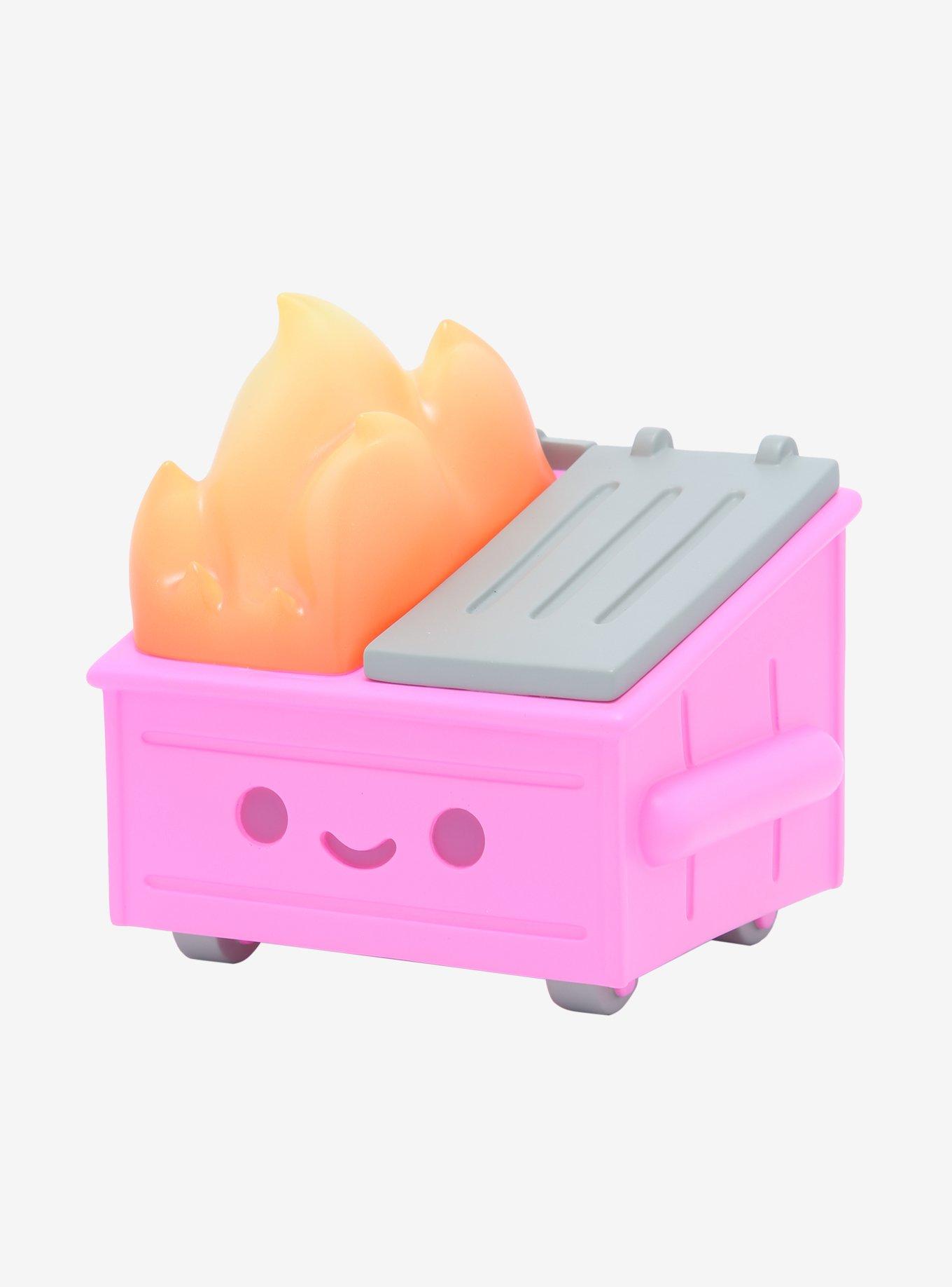 100% Soft Pink Dumpster Fire Figure, , hi-res