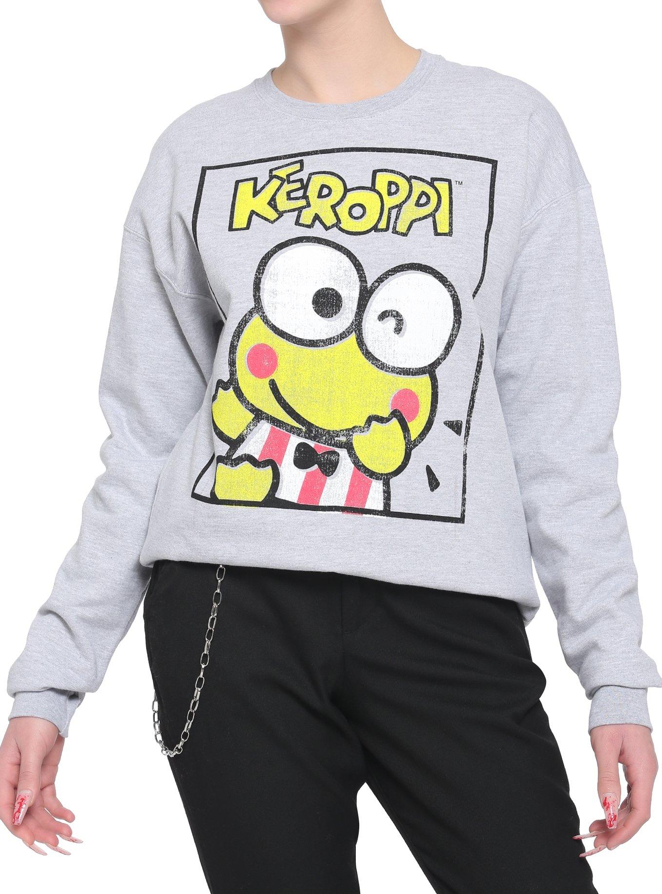 Keroppi Jumbo Graphic Sweatshirt, MULTI, hi-res