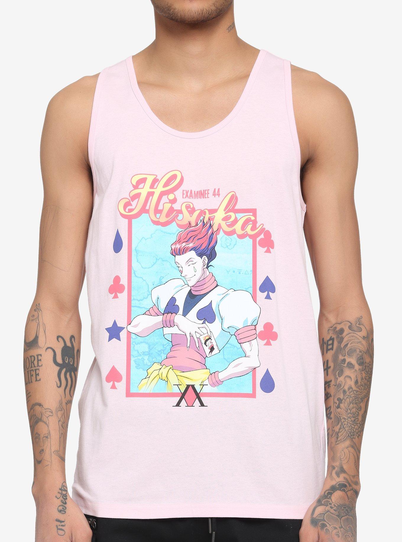 Hunter X Hunter Hisoka Pink Tank Top, LIGHT PINK, hi-res