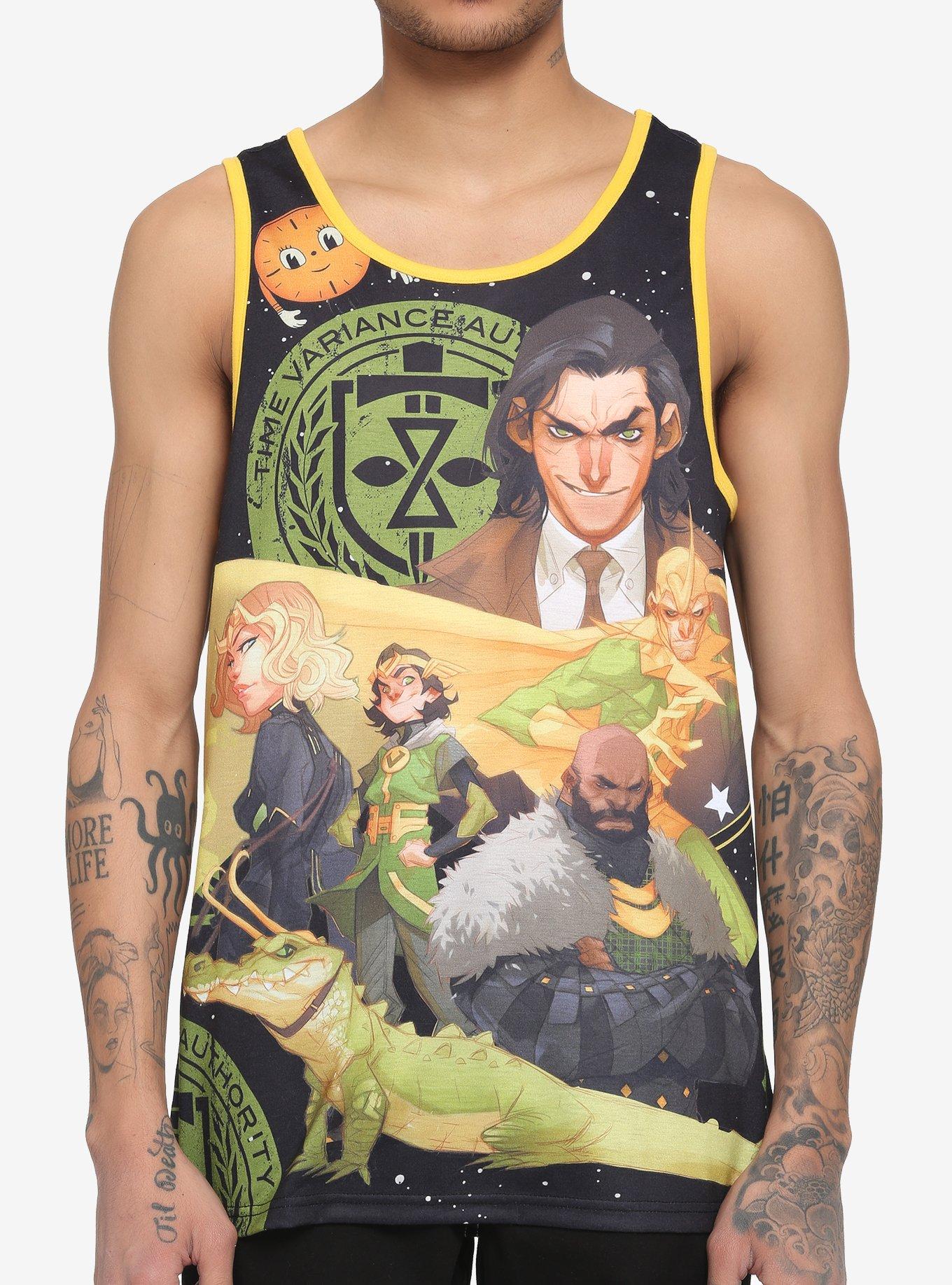 Marvel Loki Sublimated Tank Top, MULTI, hi-res