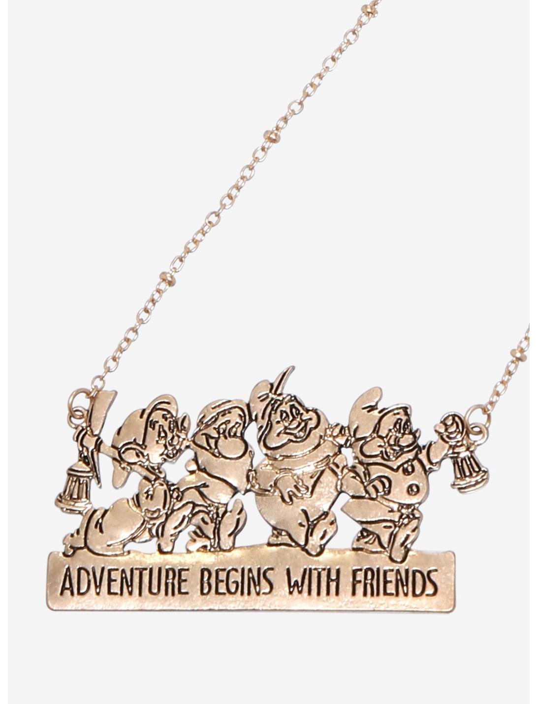 Disney Princess Snow White and the Seven Dwarfs Adventure Begins Necklace - BoxLunch Exclusive, , hi-res