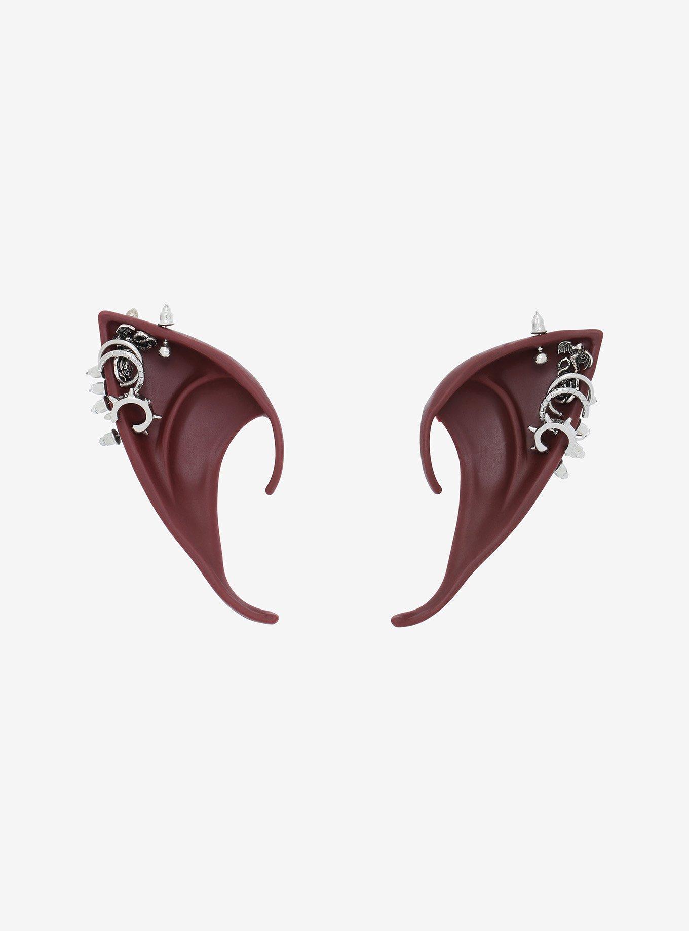 Fairy Molded Brown Pierced Ear Cuffs Hot Topic