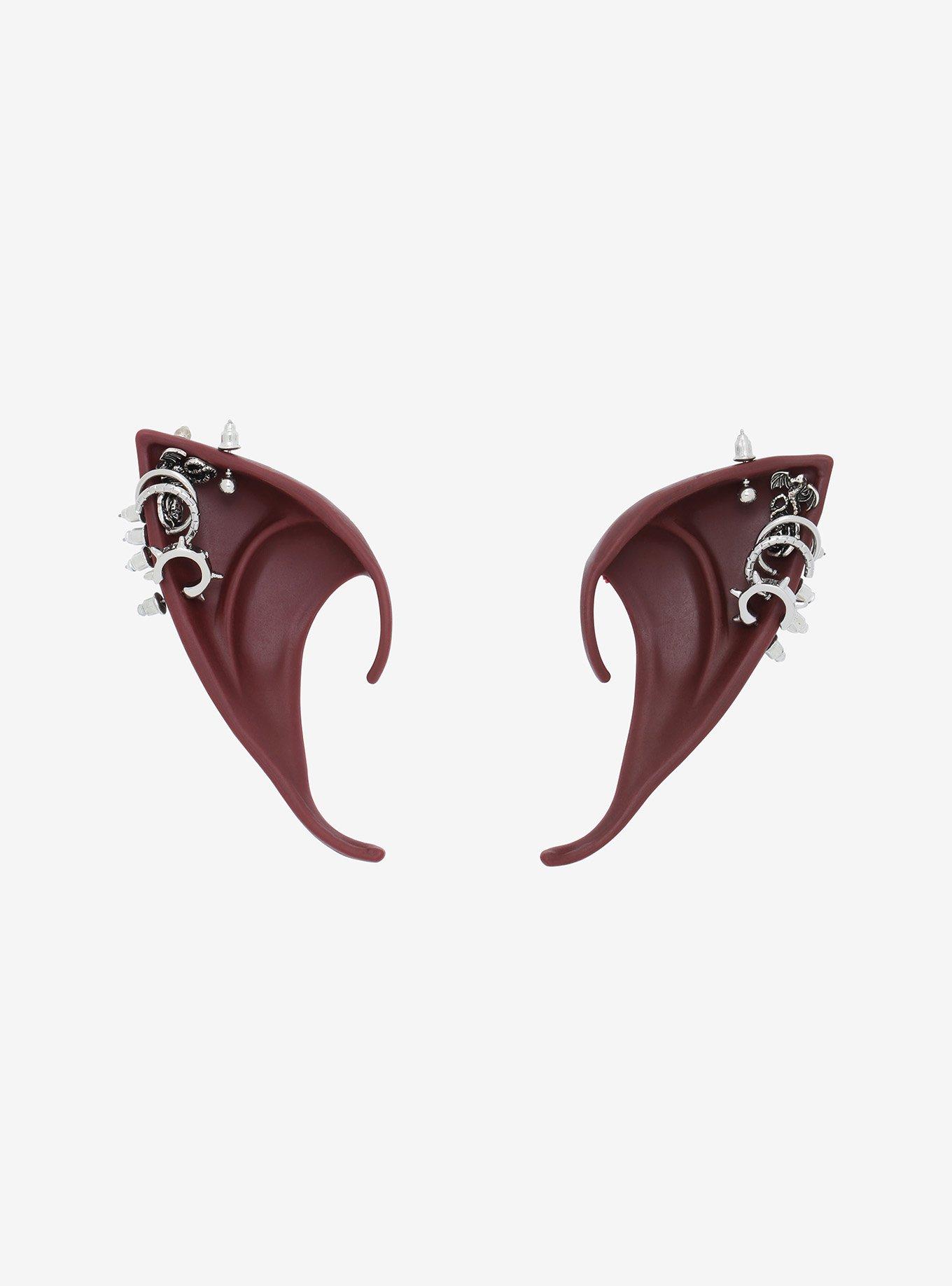 Fairy Molded Brown Pierced Ear Cuffs, , hi-res
