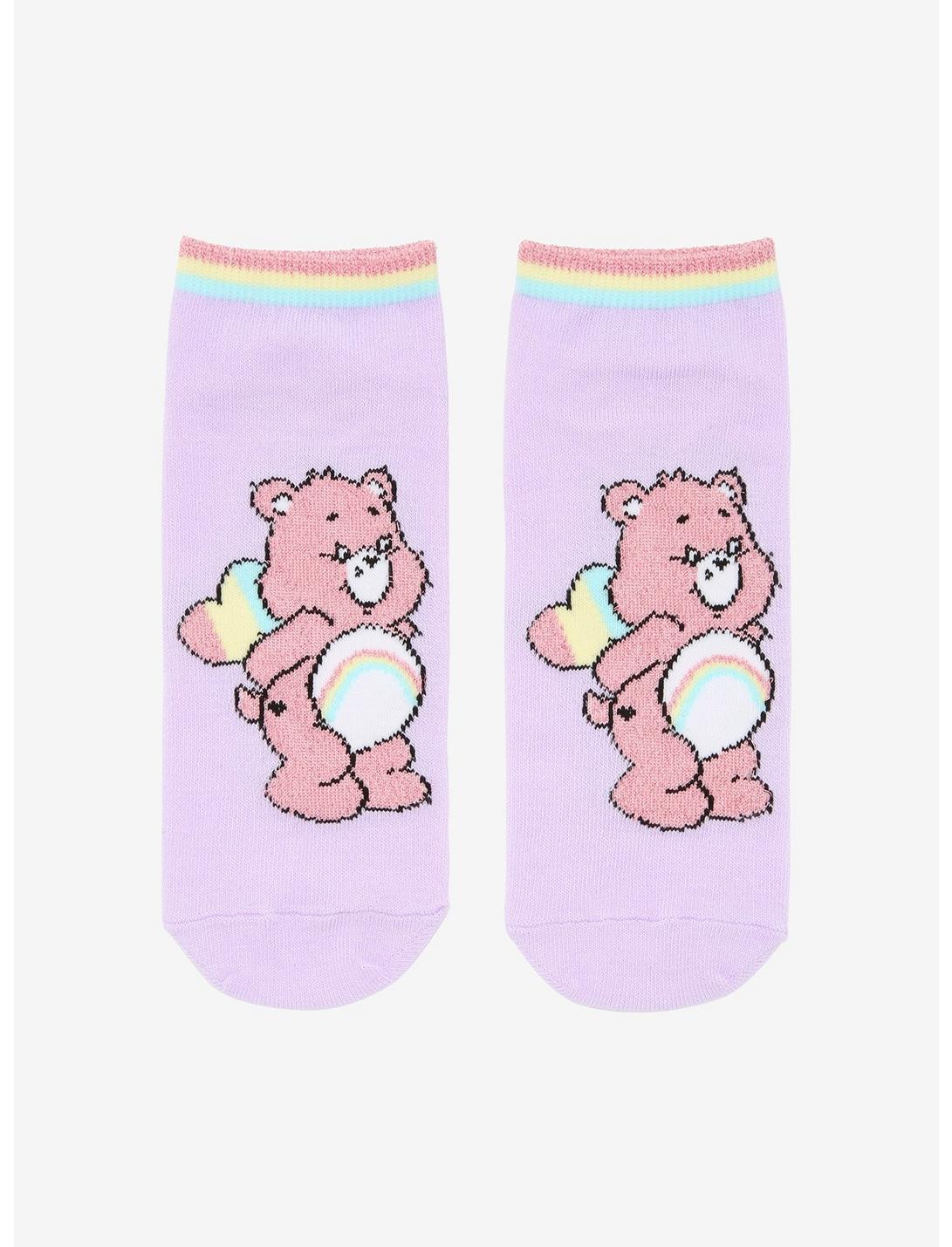 Care Bears Rainbow Cheer Bear No-Show Socks, , hi-res