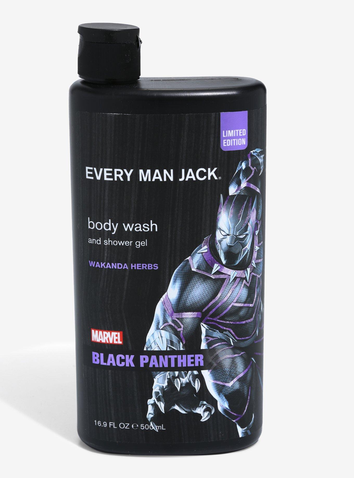 Marvel Black Panther Every Man Jack Body Wash, , hi-res