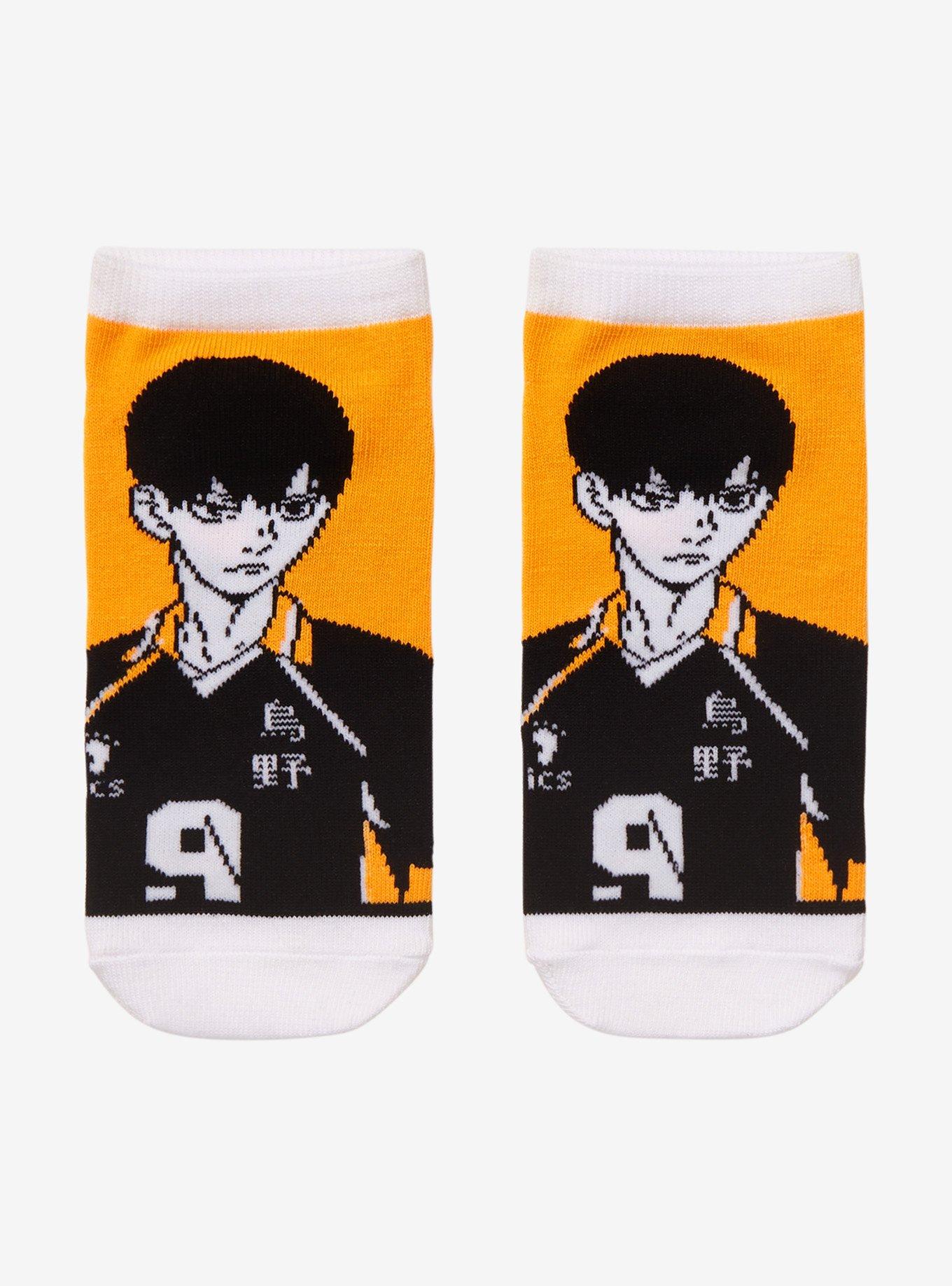 Haikyu!! Tobio Kageyama No-Show Socks, , hi-res