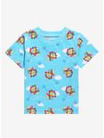 Disney Pixar Up Balloons Allover Print Toddler T-Shirt - BoxLunch Exclusive , SKY BLUE, hi-res