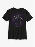 Marvel What If...? T’Challa Star-Lord Youth T-Shirt, BLACK, hi-res