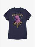 Marvel What If...? Thanos Not Crazy Womens T-Shirt, NAVY, hi-res