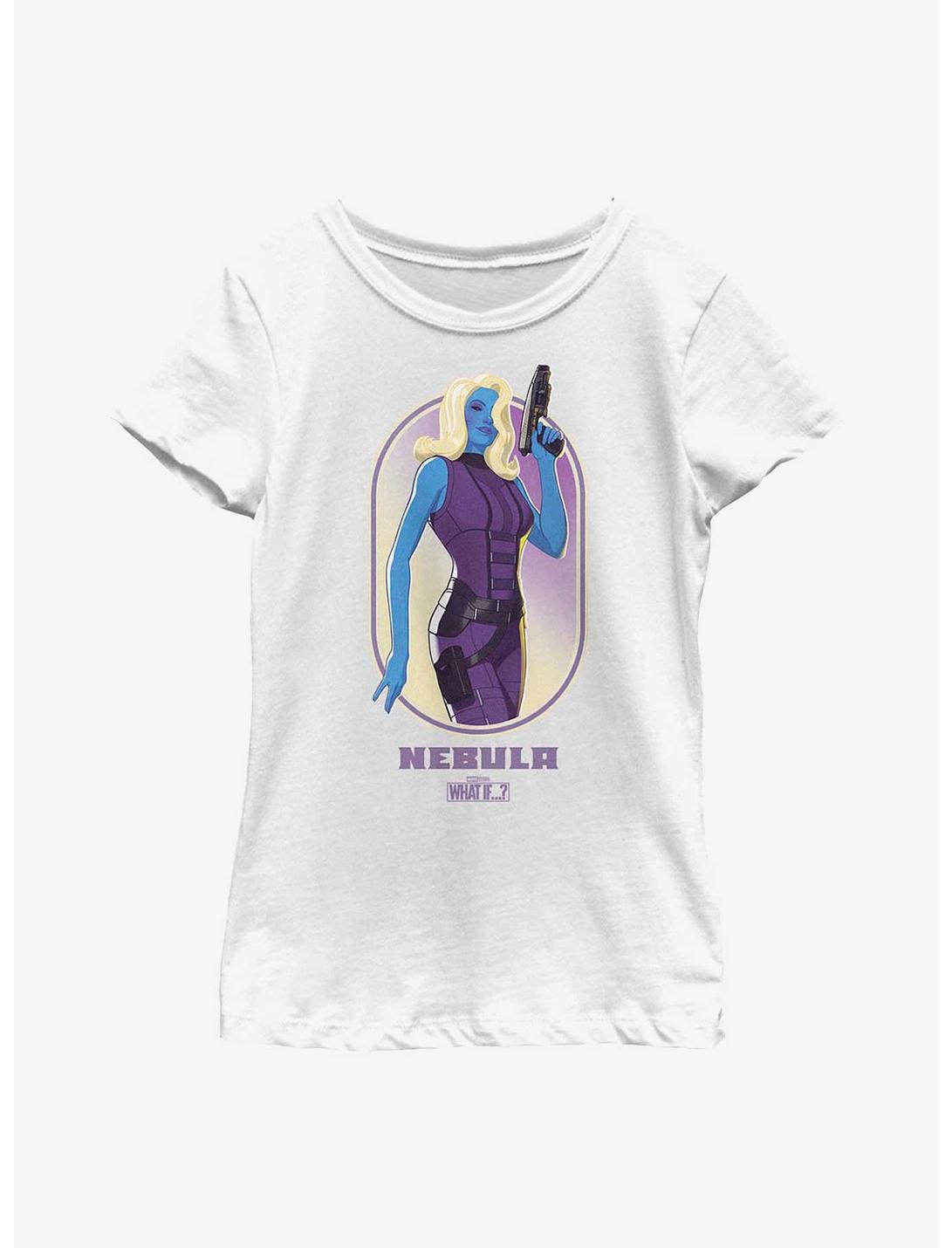 Marvel What If...? Nebula Youth Girls T-Shirt, WHITE, hi-res