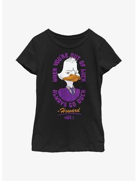 Marvel What If...? Howard The Duck Youth Girls T-Shirt, , hi-res