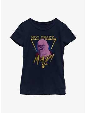 Marvel What If...? Thanos Not Crazy Youth Girls T-Shirt, , hi-res