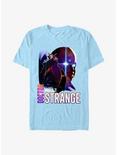 Marvel What If...? Watcher Dr Strange Mens T-Shirt, LT BLUE, hi-res