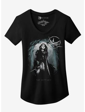 The Witcher Yennefer Boyfriend Fit Girls T-Shirt Plus Size, , hi-res