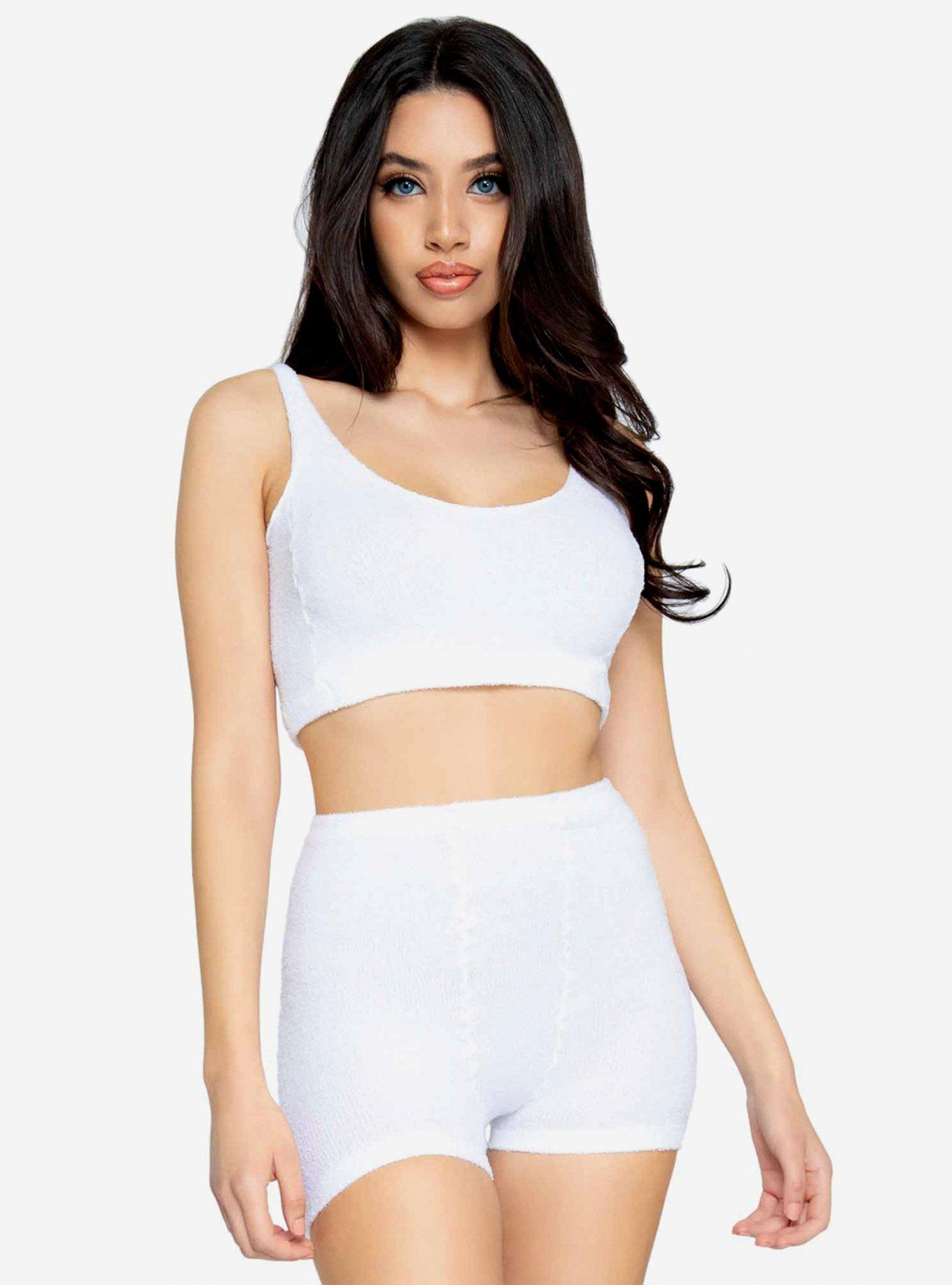 3 Pc Ultra-Soft Cozy Knit Set White, , hi-res