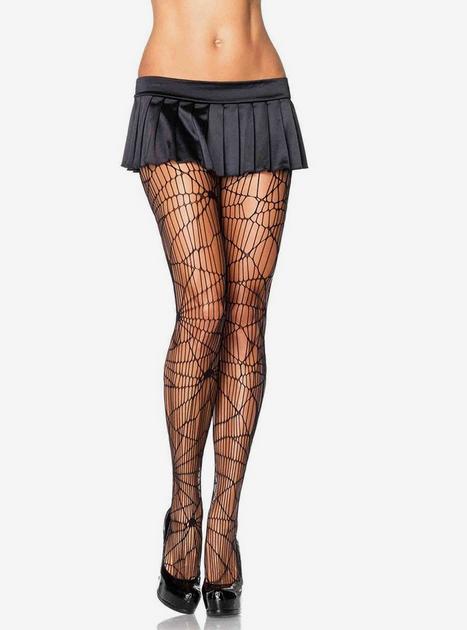 Distressed Net Tights Black | Hot Topic