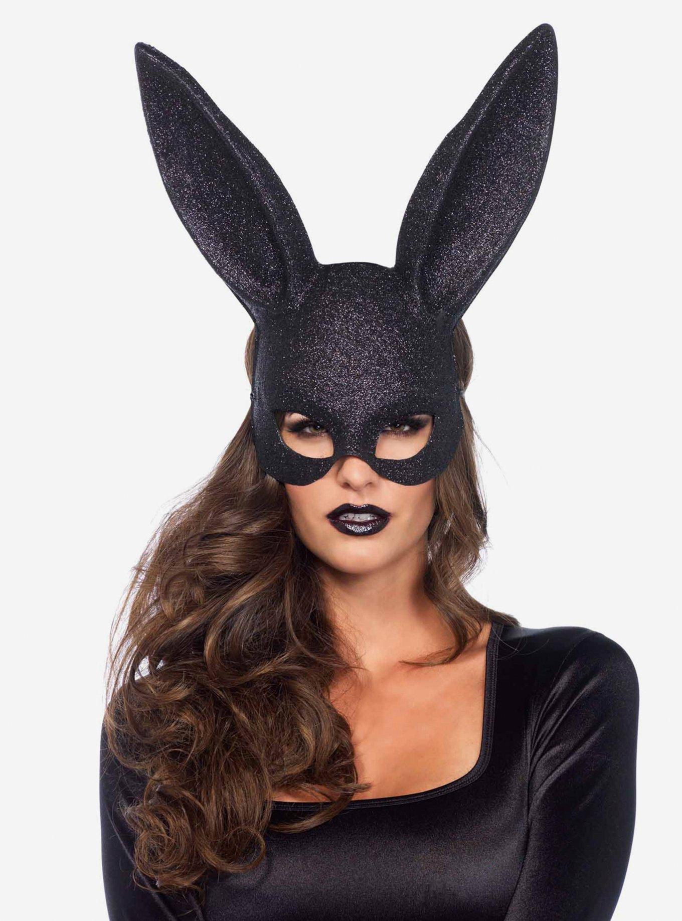 Glitter Masquerade Rabbit Mask