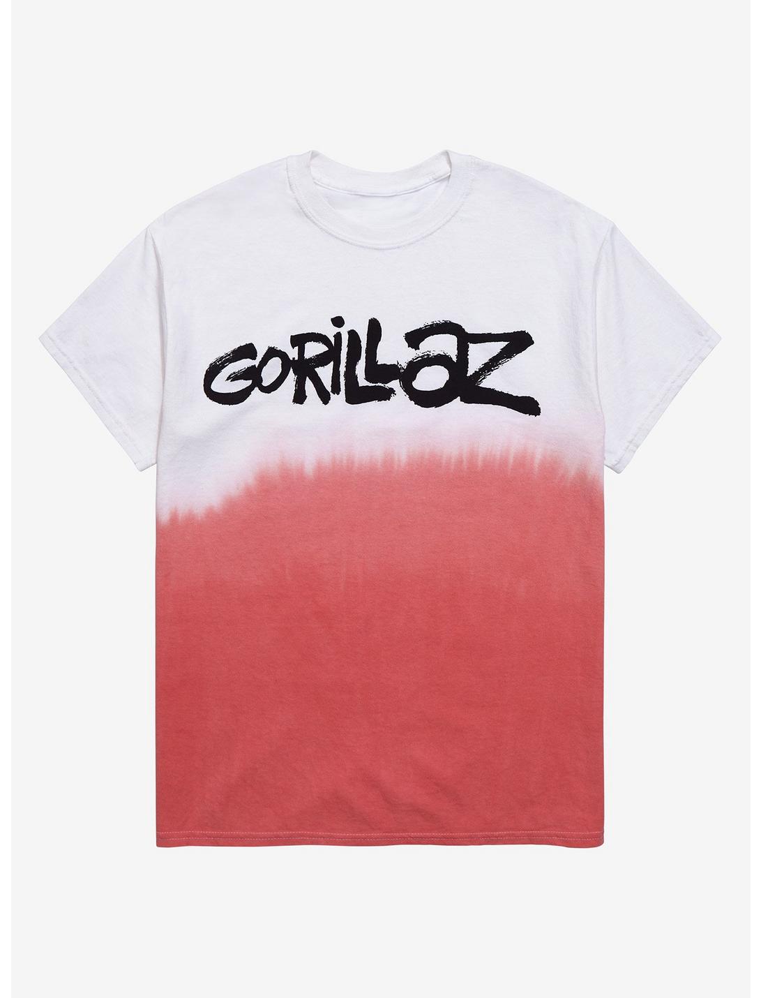 Gorillaz Dip-Dye Logo T-Shirt, MULTI, hi-res