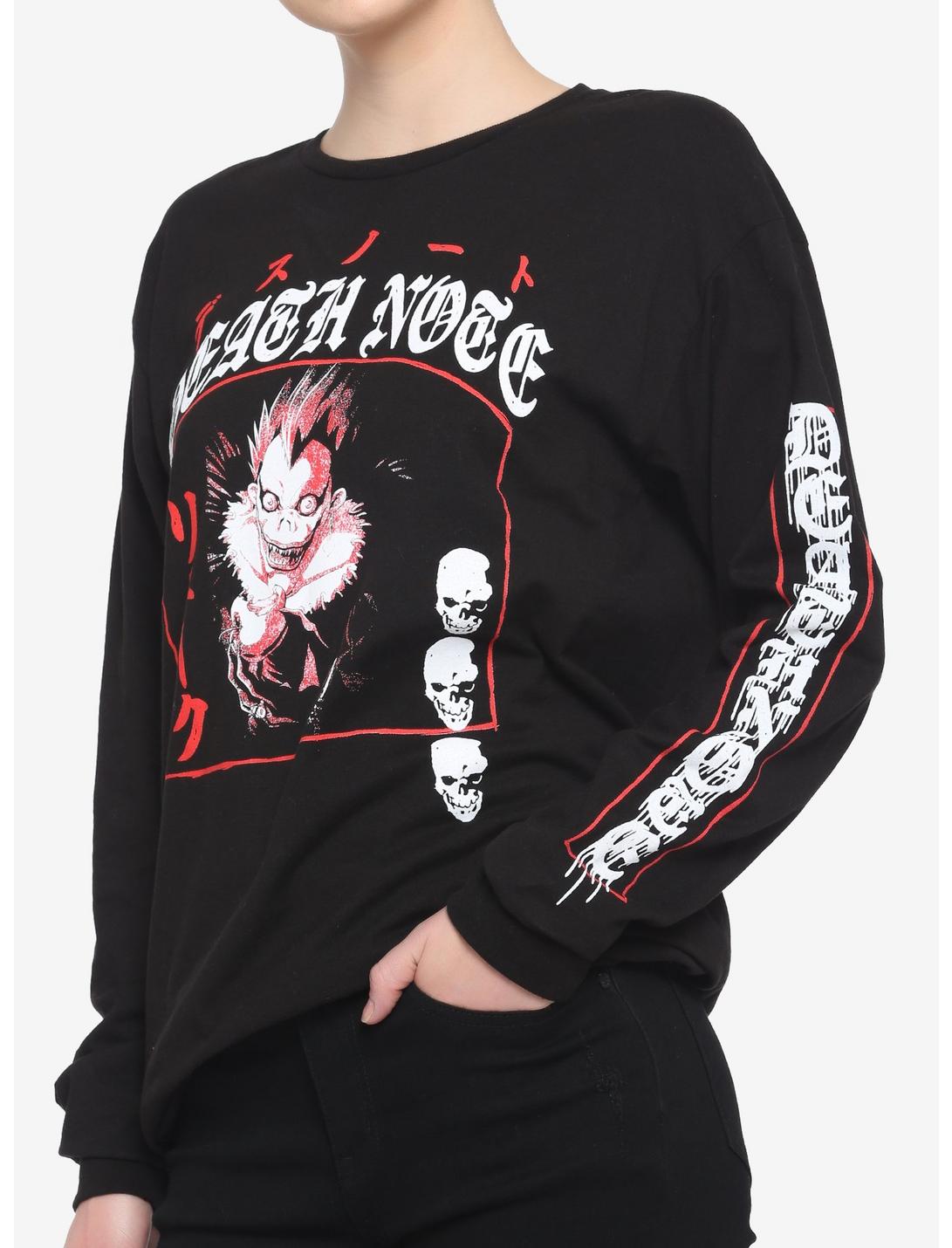 Death Note Ryuk Skull Girls Long-Sleeve T-Shirt, MULTI, hi-res