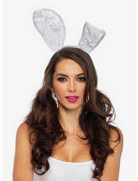 Lace Bunny Ears Headband, , hi-res