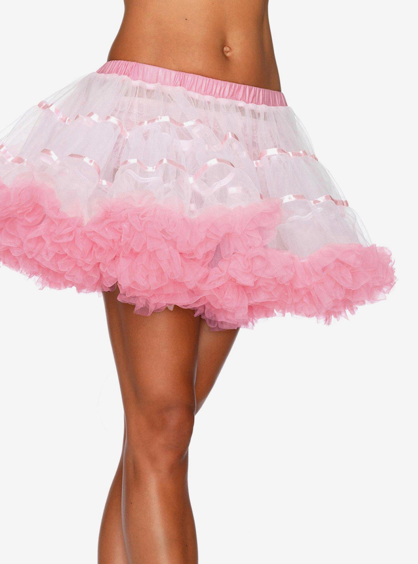 Layered petticoat outlet skirt