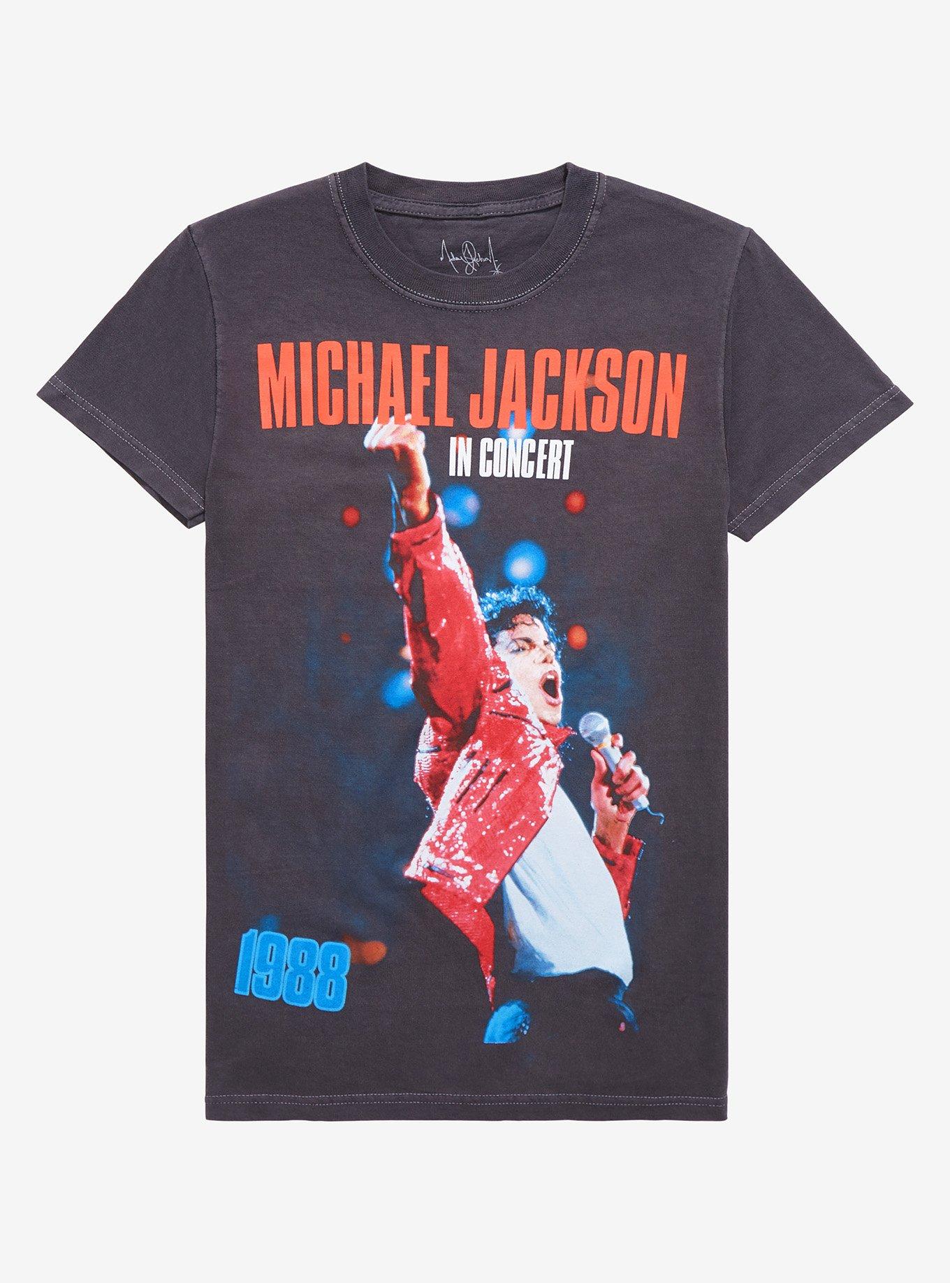 Michael Jackson In Concert 1988 Girls T-Shirt