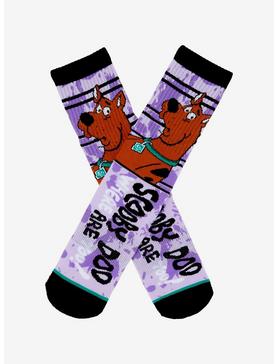 Scooby-Doo! Scooby Purple Tie-Dye Crew Socks, , hi-res