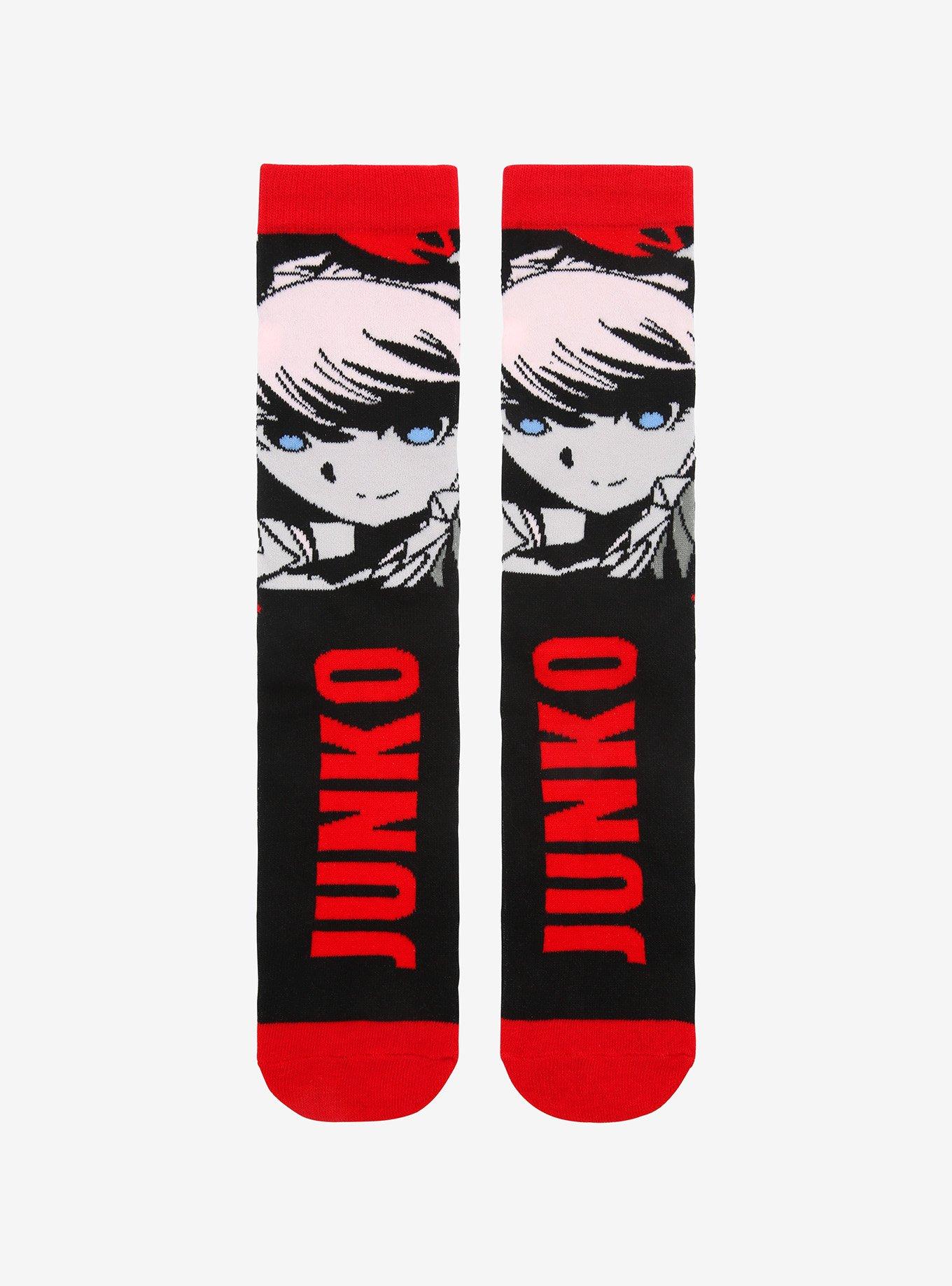 Danganronpa Junko Enoshima Crew Socks, , hi-res