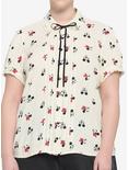 Her Universe Disney Mickey Mouse & Minnie Mouse Girls Woven Button-Up Plus Size, MULTI, hi-res